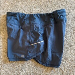 Athleta Steel Blue Athletic Shorts